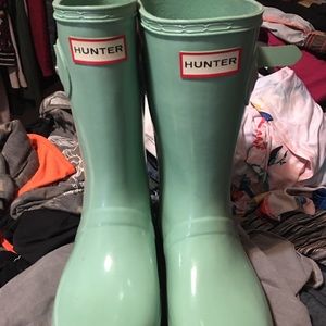 Hunter rain boots